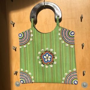 Vtg Unique Micronesian Islands Purse OOAK